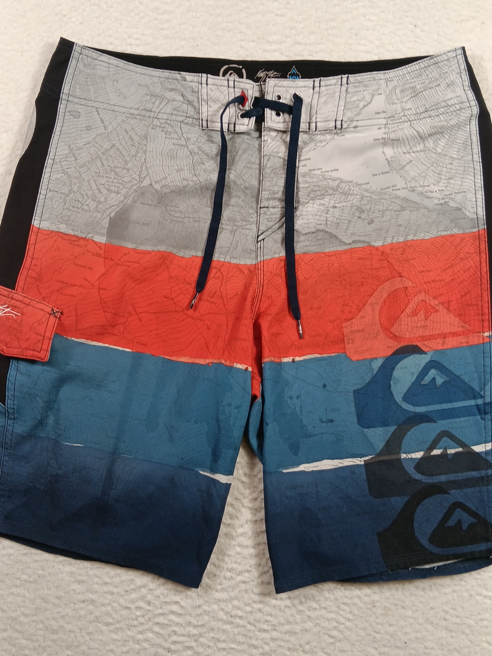Quiksilver Board Shorts Mens 36 Kelly Slater Cypher Series Surf Beach